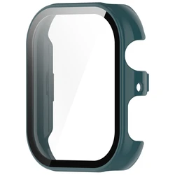 Premium Protective Watch Case Cover - Hard PC Frame + Full Glass Coverage - ROSSINI 2i (Dark green)