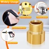 Pressure Washer Coupler M22 15mm Female Thread to M22 14mm Male Quick Fitting For Washer Gun Connection Hose Nozzle Car Wash 4