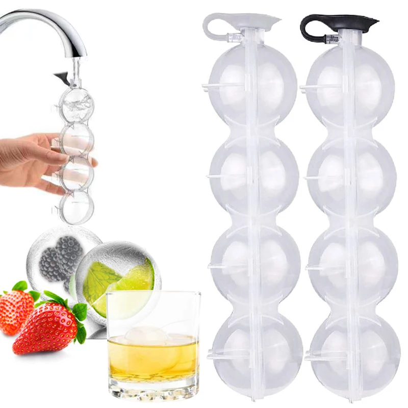 Viski Clear Ice Maker, Makes 2 Pure Square Ice Cubes for Cocktails