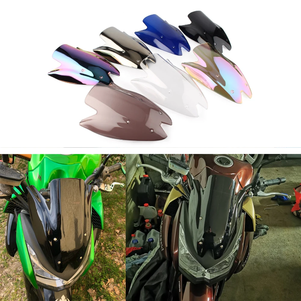 

Motorcycle Windscreen Covers Screen Motorbikes Deflector Windshield For Kawasaki ninja Z1000 2010 2011 2012 2013 Z 1000