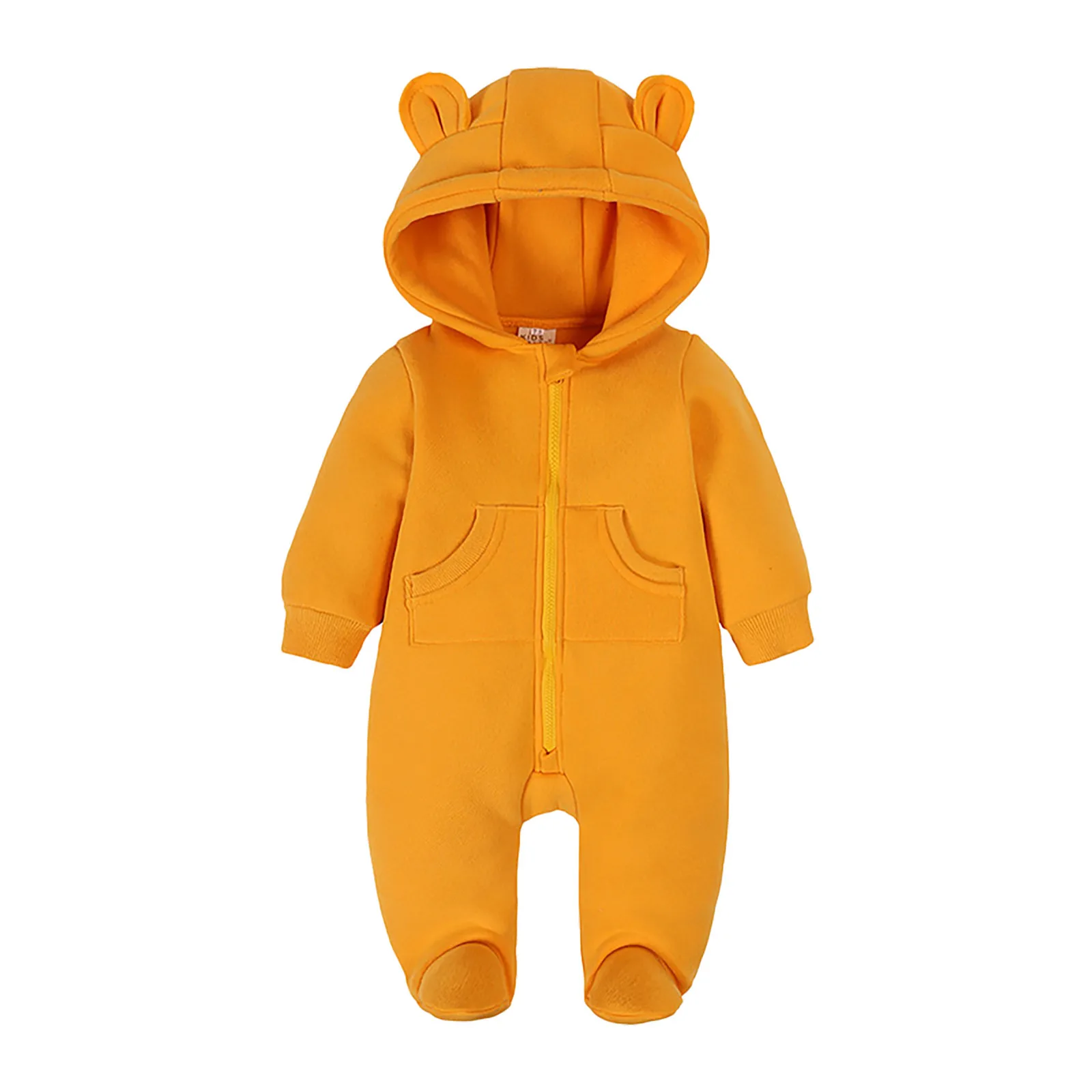 

Newborn Baby Jumpsuit Winter Baby Boy Clothes Cotton Autumn And Winter Warm Baby Girl Clothes Animal Whole Baby Jumpsuit