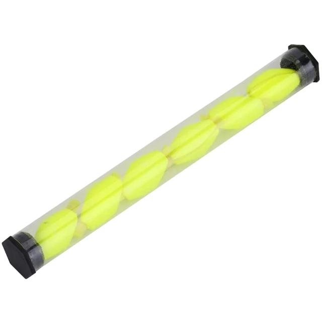 Galleggianti Pesca OriGlam 9 Pezzi - Schiuma Alta Densit&agrave;, Rosso/Verde/Giallo | Per Trota, Pesce Gatto