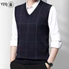 Men's Thickened Casual Sweater Tank Top Autumn and Winter Warm Men's Vest 5