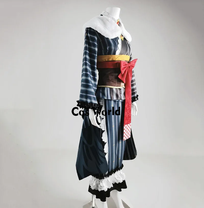 Virtual YouTuber Hololive Takane Lui Kimono Cosplay Outfits 3