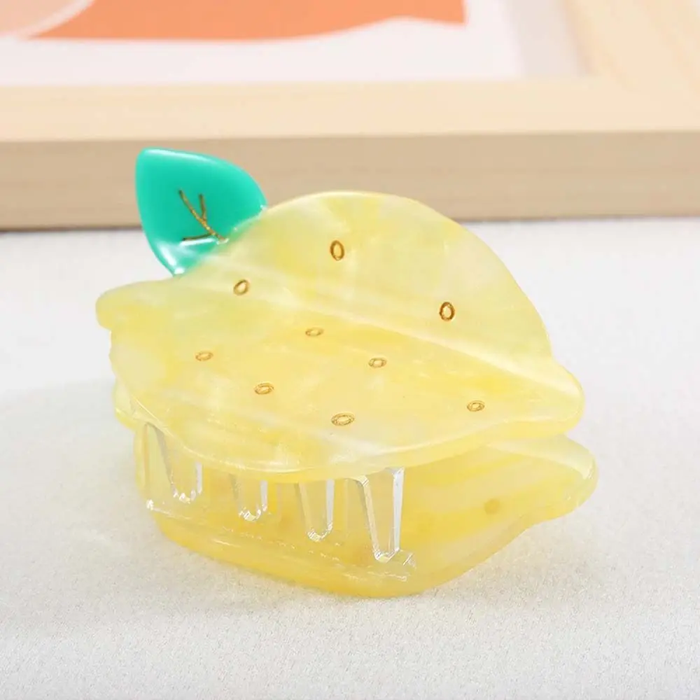 Description Picture 6 of itemGirls Ladies Women Cute Lovely Pineapple Acetate Daisy Bouquet Barrettes Hair Claws Hair Ornaments Korean Style Hair Clips