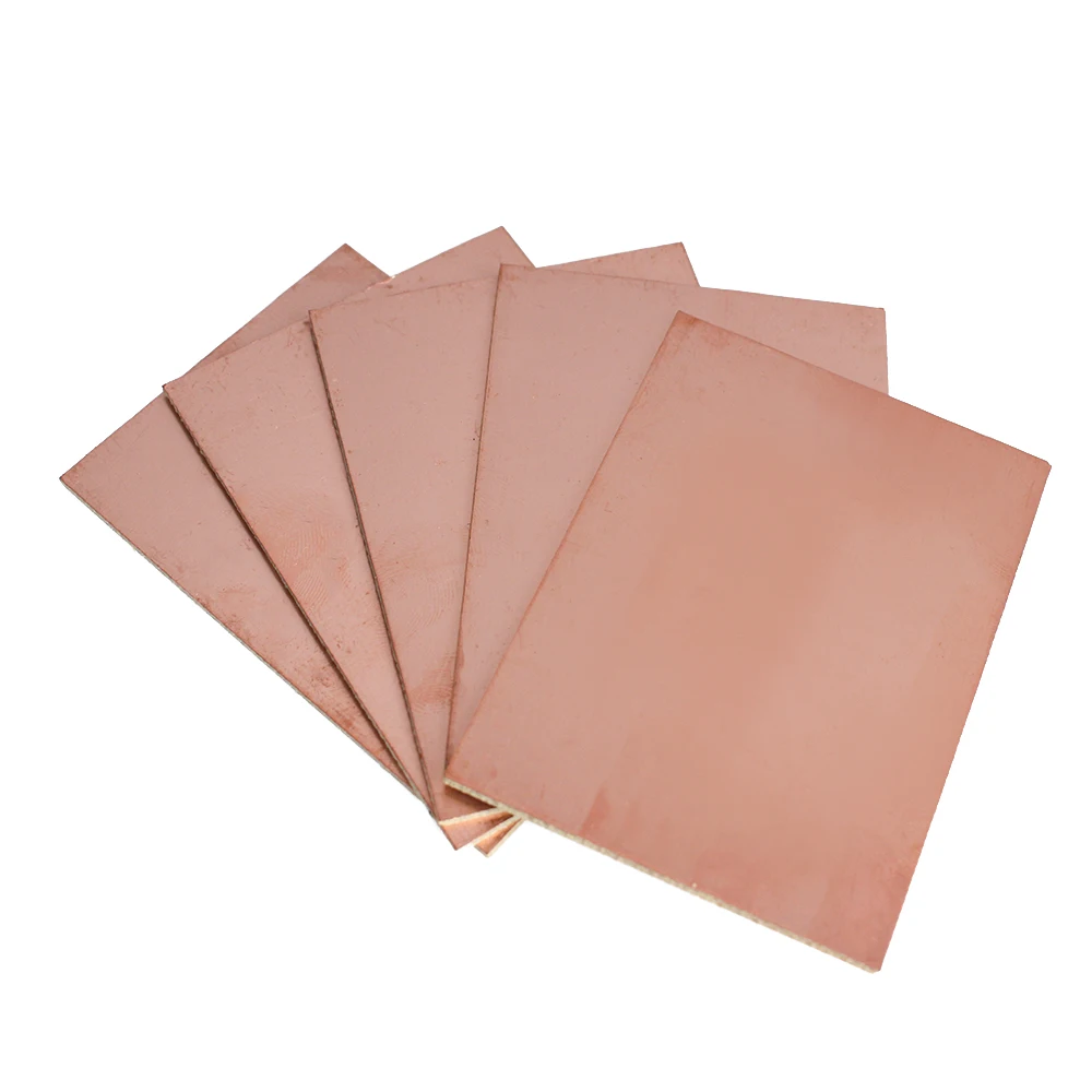 5PCS FR4 단면 구리 PCB 플레이트 5x7cm 10x15cm FR4 PCB DIY 키트 아두이노용 라미네이트 회로 기판
