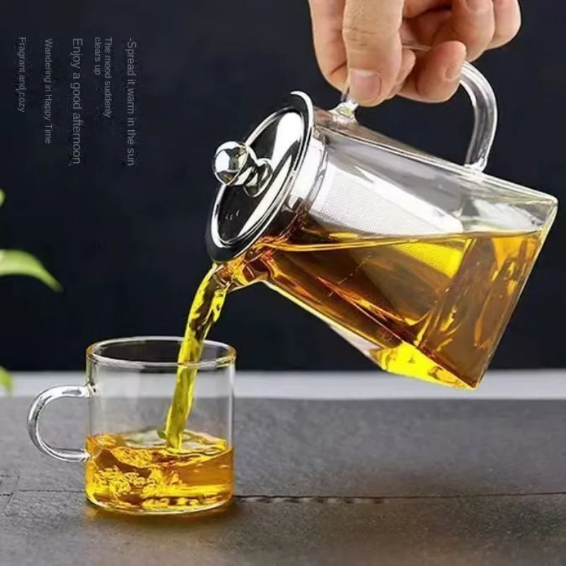 Teaware Transparent Borosilicate Glass Teapot