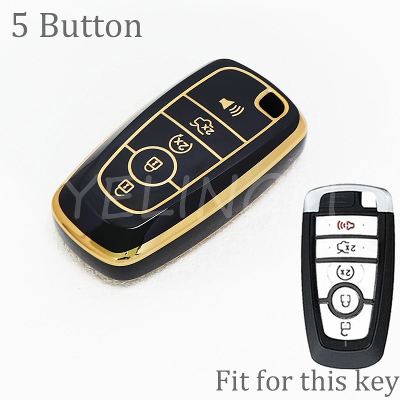 Premium Key Fob Case Cover Bag for Multiple Ford Vehicles