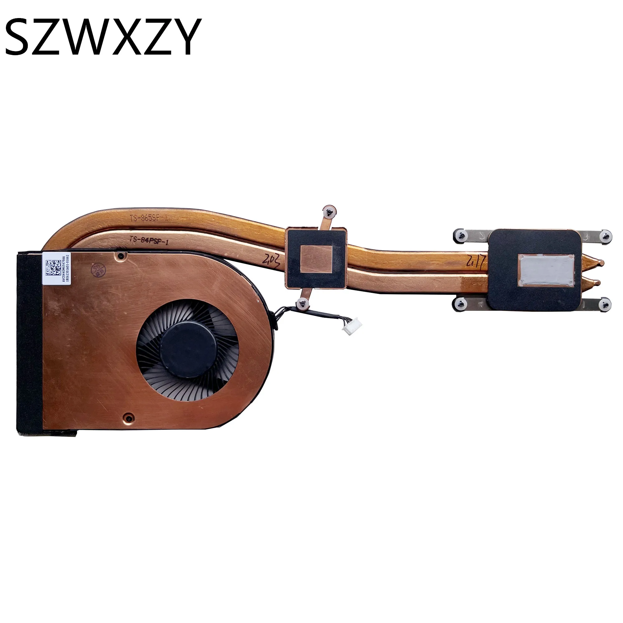 SZWXZY-레노보 씽크패드 T570 P51S 노트북 히트싱크 냉각 팬 오리지널 01ay4704 01AY475, 100% 테스트 빠른 배송