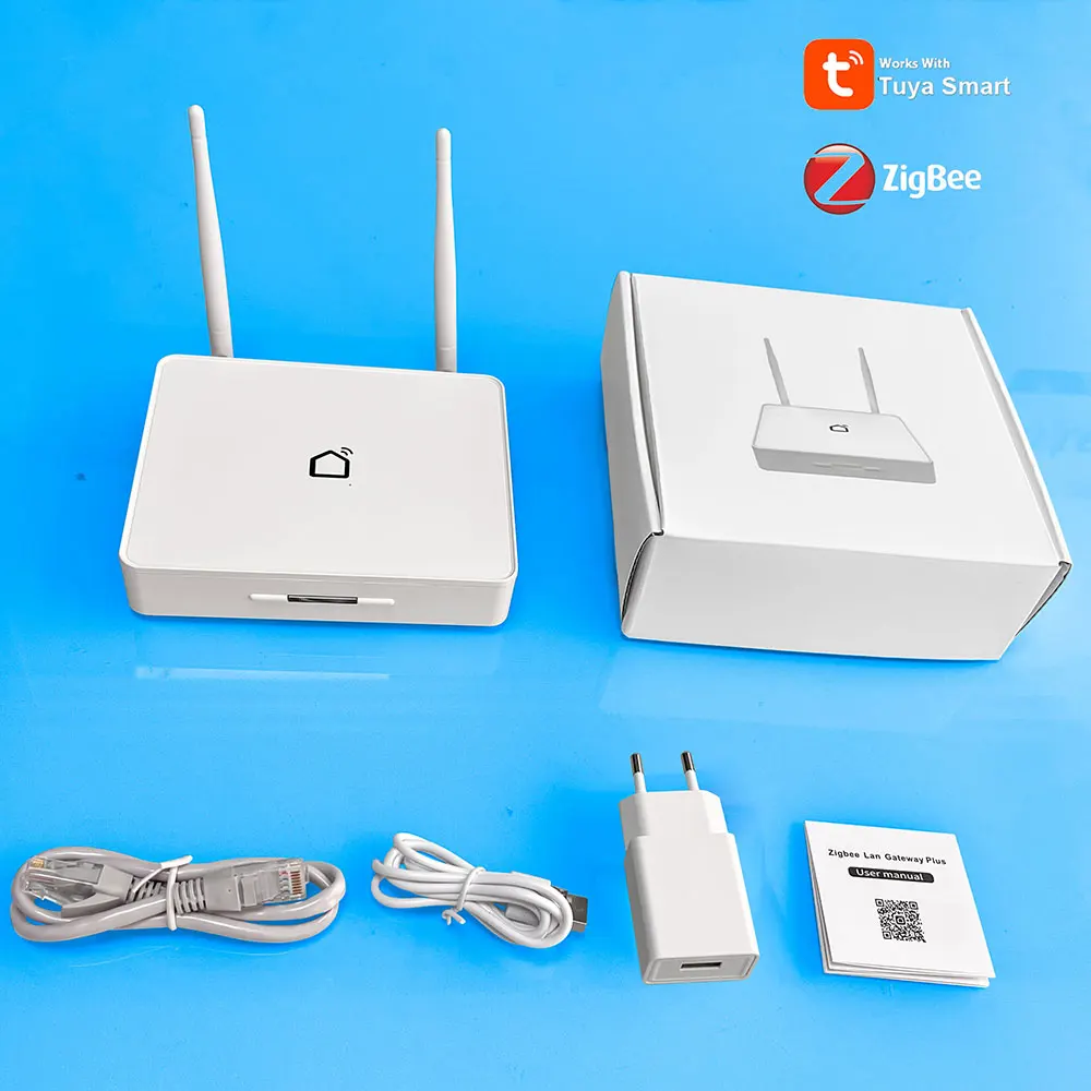 tuya zigbee gateway com ethernet sinal aprimorado 05