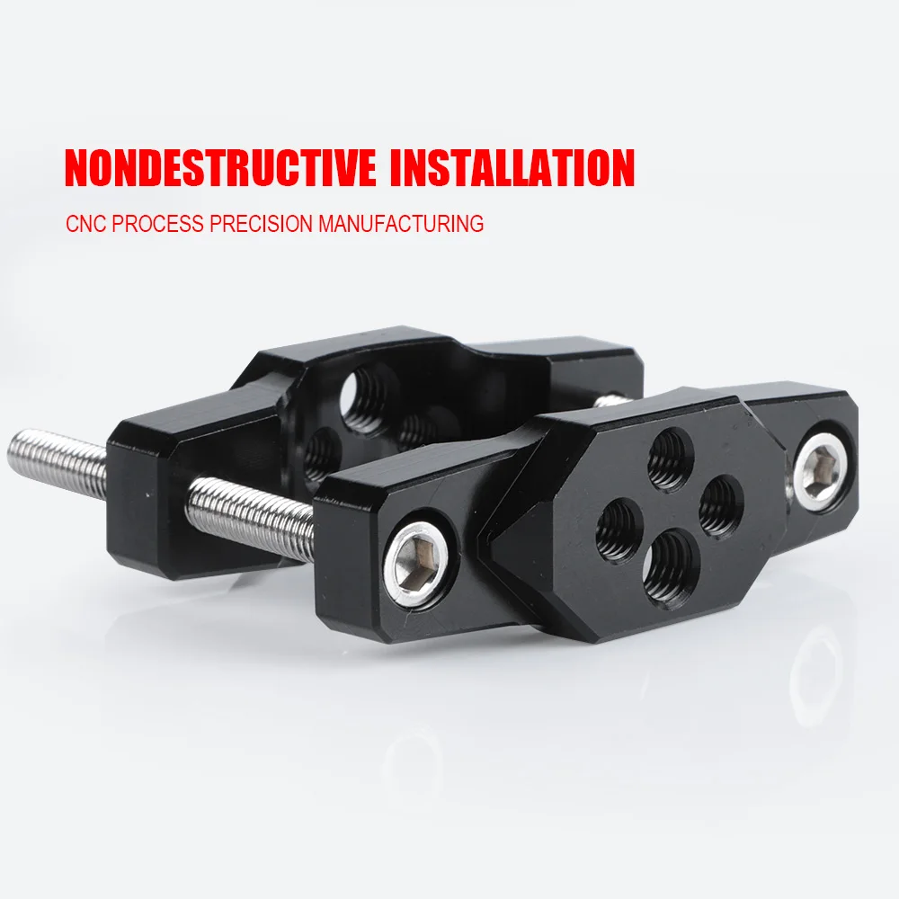 17-54mm Motorcycle Fork Tube Handlebar Bracket Pressure Code Stent Spotlight Headlight Aluminum Mounting Clamp Accessories motorcycle light bracket motorcycle headlight clamp motorcycle headlight mount
