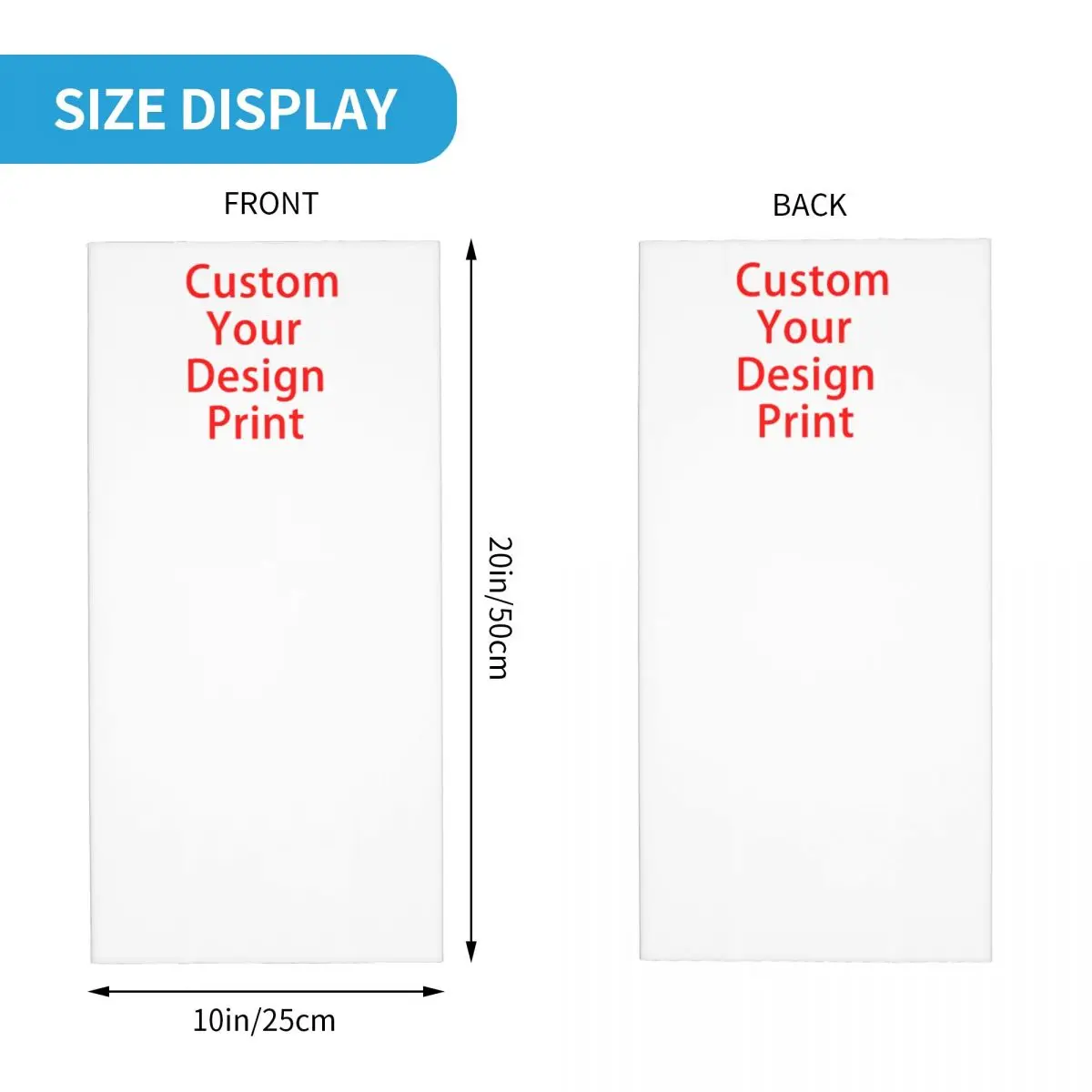 Custom Custom Your Design Winter Headband Neck Warmer Men Hiking Cycling Tube Scarf Customized Logo Printed Face Bandana Gaiter 6