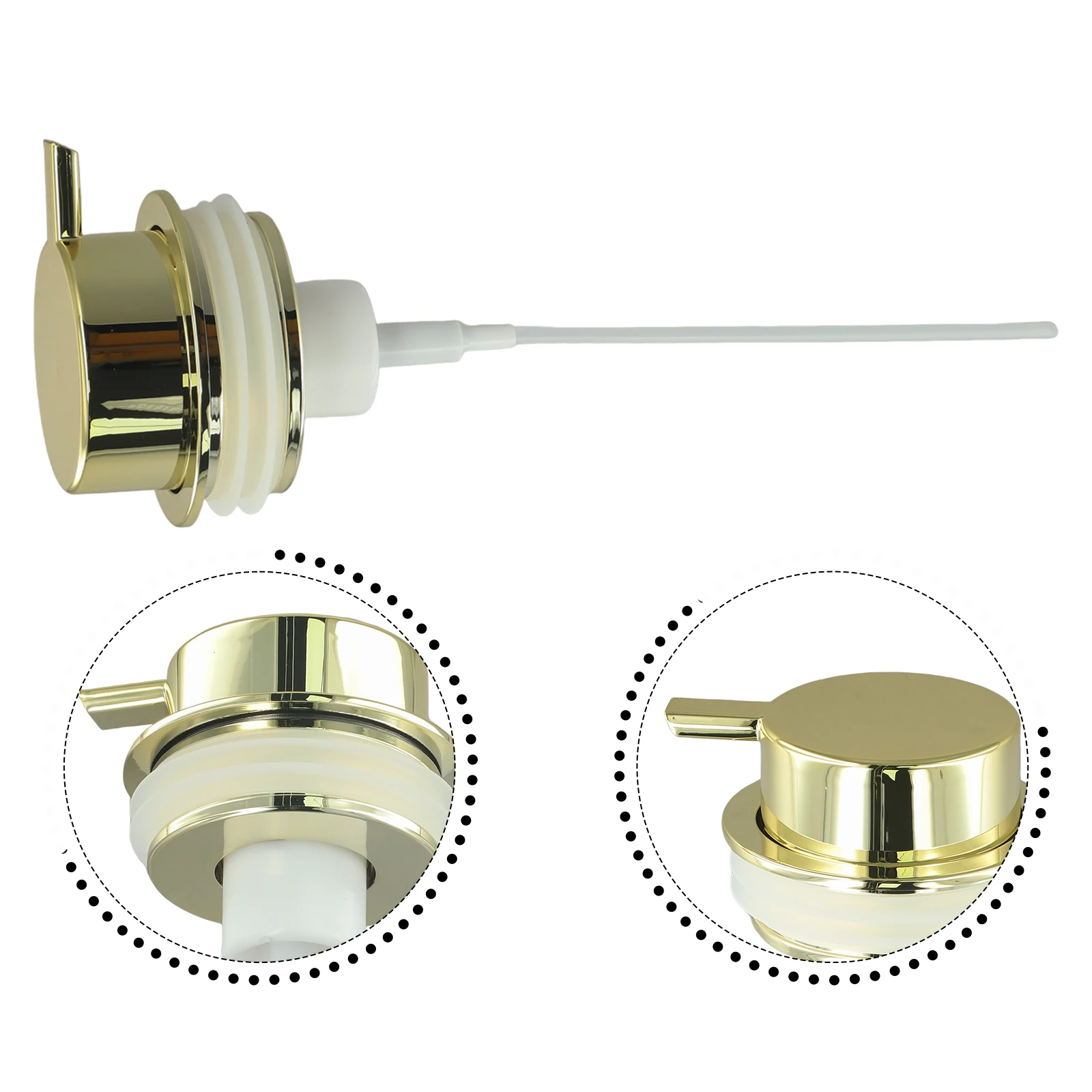 Description Picture 6 of item1pc Foam Soap Pump Liquid Lotion Dispenser Head Bathroom Liquid Soap Dispenser Toilet Hand Replace Lotion Shampoo Pump Tube