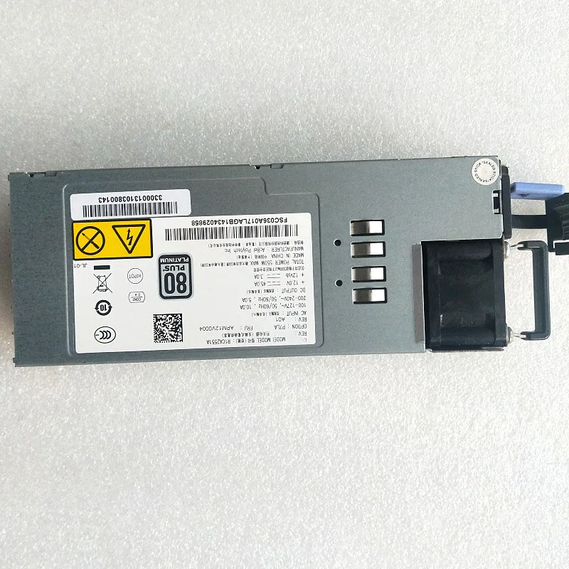 Original Dawn I620 G10 R1CA2551A Server Power Supply 550W APM12V0004