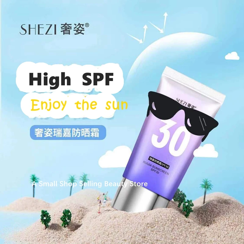 SHEZI Facial and Body Sunscreen Whitening Cream UV Skincare Cream Eye
