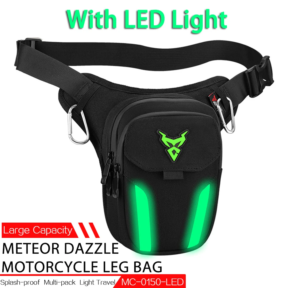 Motorcycle Leg Bag Meteor Dazzle Large Capacity Splash-proof