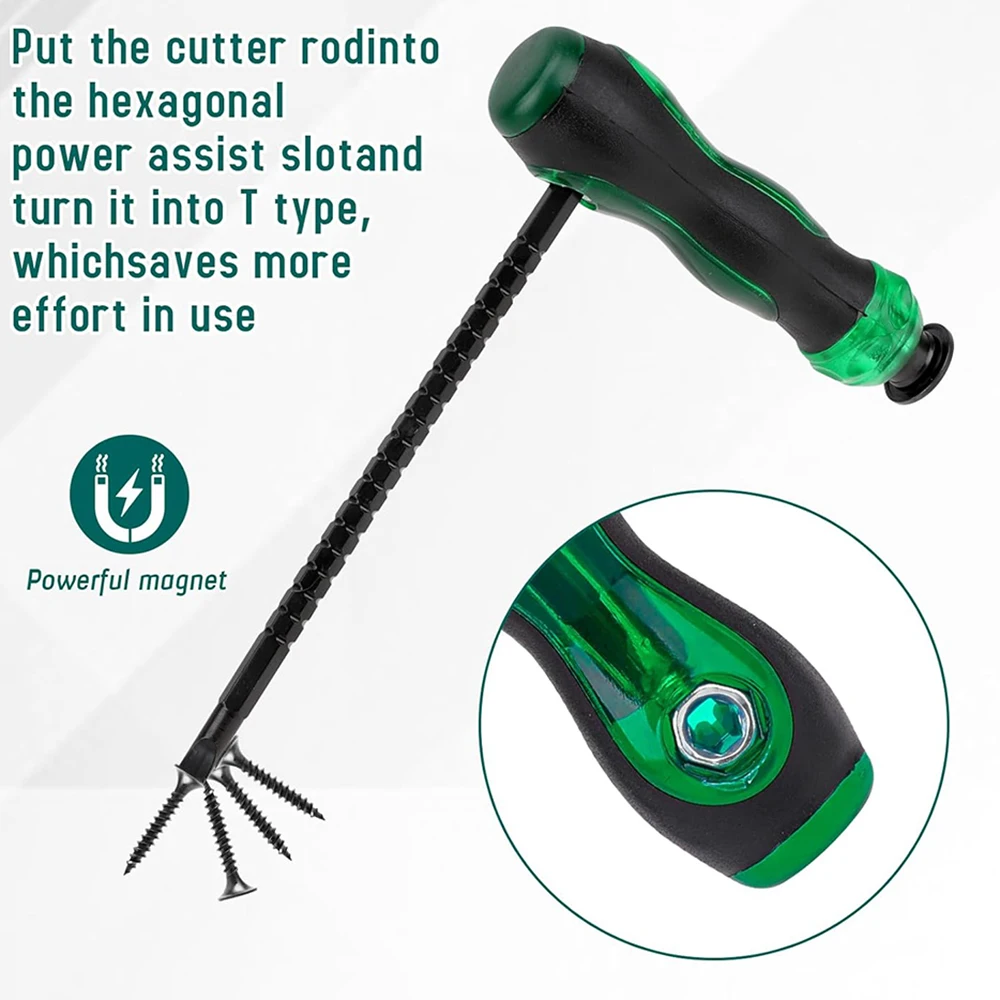 Cacciavite Magnetico A Doppia Estremità - Punta A Croce, Portatile Per Riparazioni - Foto 11