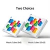 [Picube] Gan Mosaic Cubes 6x6 DIY Puzzle Magic Cube Magnetic 10x10 Creative Cube Mosaic Decorative Paintings Toys For Children 6