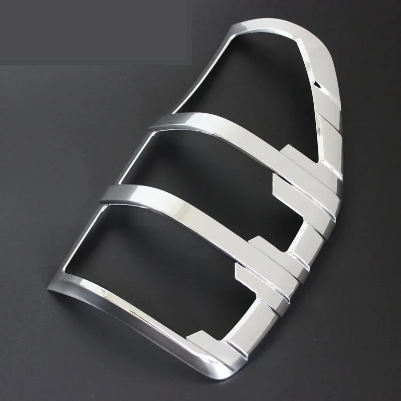 1 쌍 ABS 크롬 테일 라이트 커버 포드 레인저 Wildtrak T6 T7 T8 2016 2017 2018 2019 2020 2021 자동차 스타일링