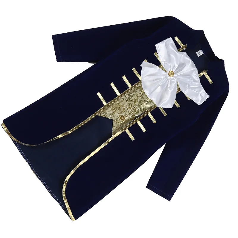 Kids Beast Prince Dress-Up Jacket Costume Halloween Performance Dress Up Costume School Anime Wig Party Costume Outfit Costumes