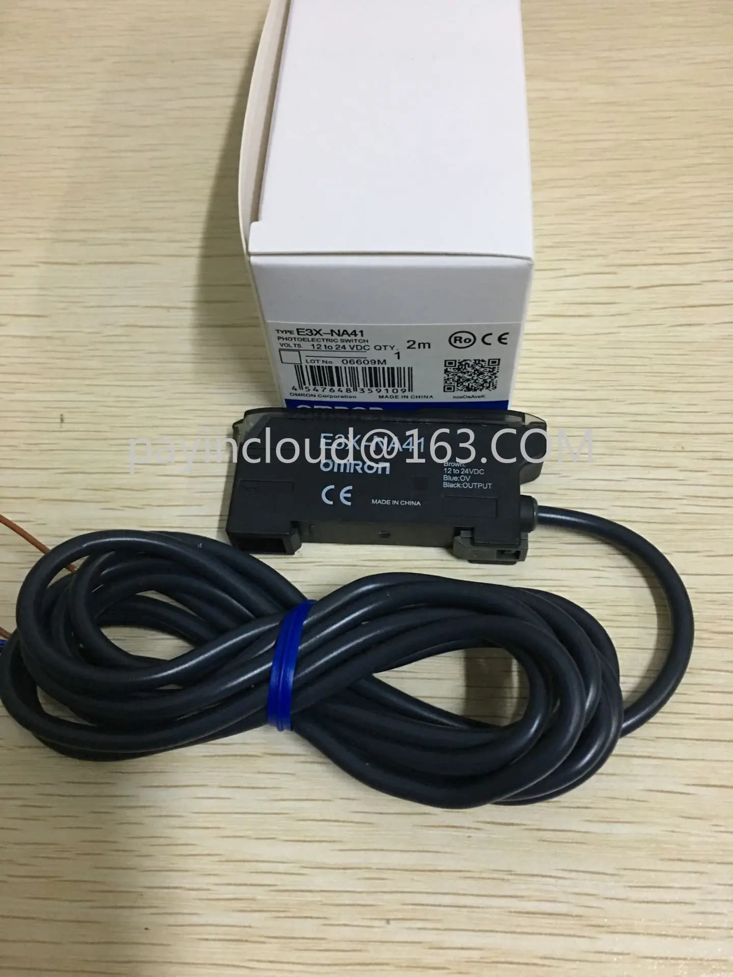 

E3X-NA41 SENSOR PHOTOAMP FIBER 2M CBL