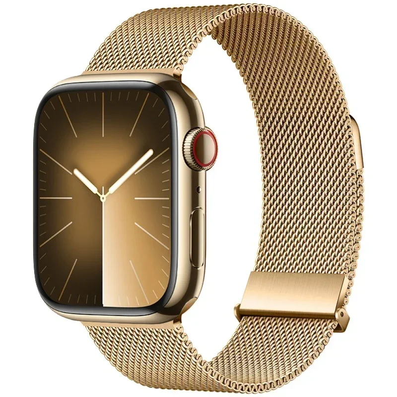 Sleek Magnetic Metal Strap for Apple Watch - Premium Wristband Replacement