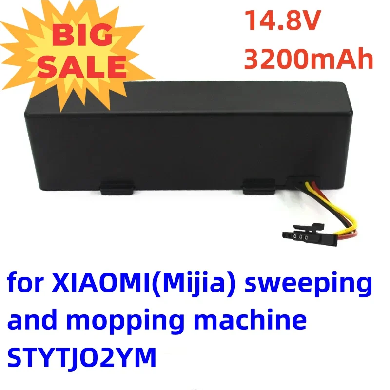 

Batterie For Xiaomi Mop Pro, batterie d'origine, 14.8V, For Yunmi MVVO1, For Haier JX37, STYTJ02Y Mde rechange pour aspirateur