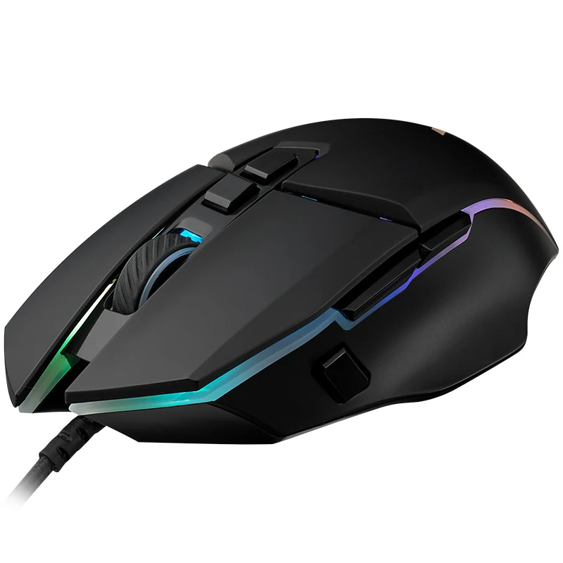 cheap wireless gaming mouse Rapoo V300 RGB backlit macro programmable game  USB wired ergonomic for gamer Mice laptop PC computer best office mouse Mice