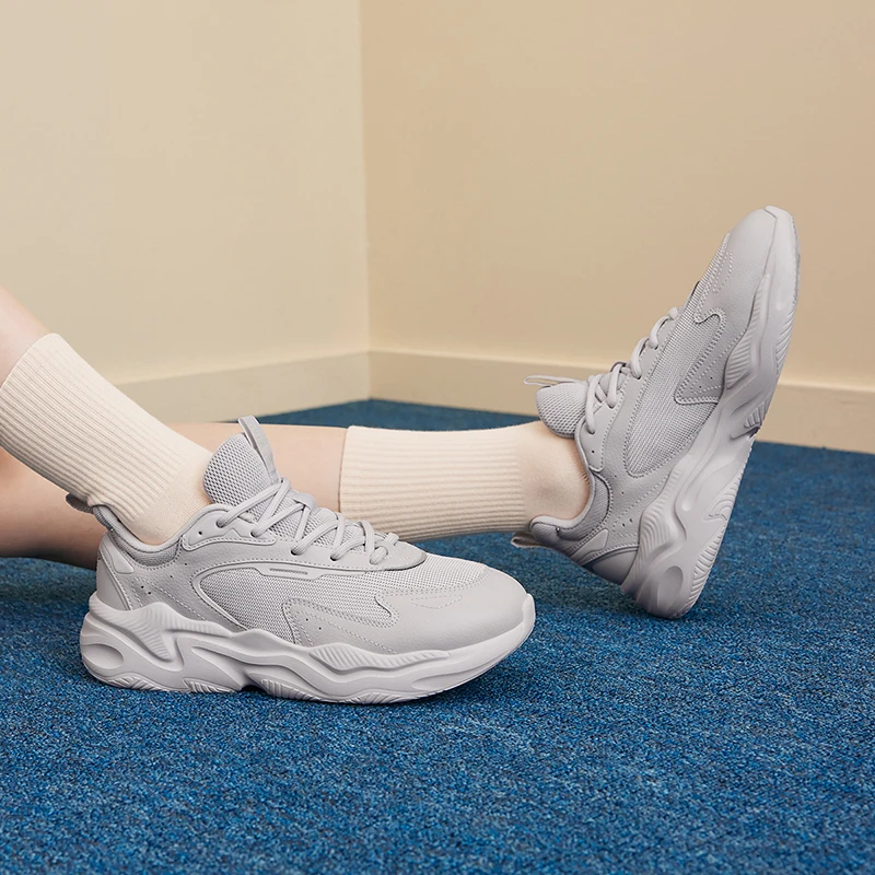 Xtep Lofty Mountain 3.0 Casual Shoes For Women Autumn Comfortable Casual Shoes Breathable Sneakers 876318320050