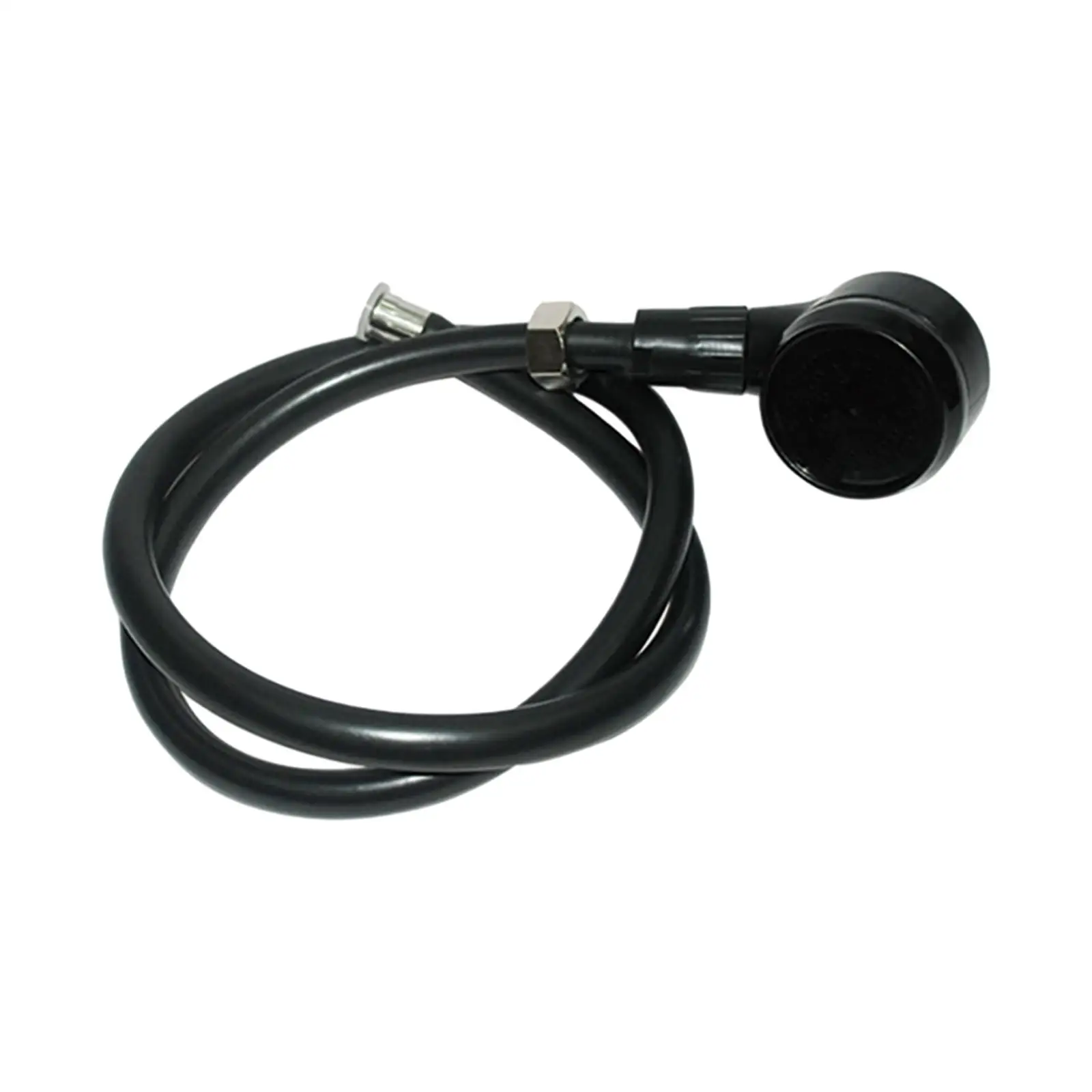 

Распылитель для шампуня, насадка и шланг с черным резиновым шлангом, ручной душевой шланг для внутреннего косметического оборудования, спа-ванны, ванной комнаты