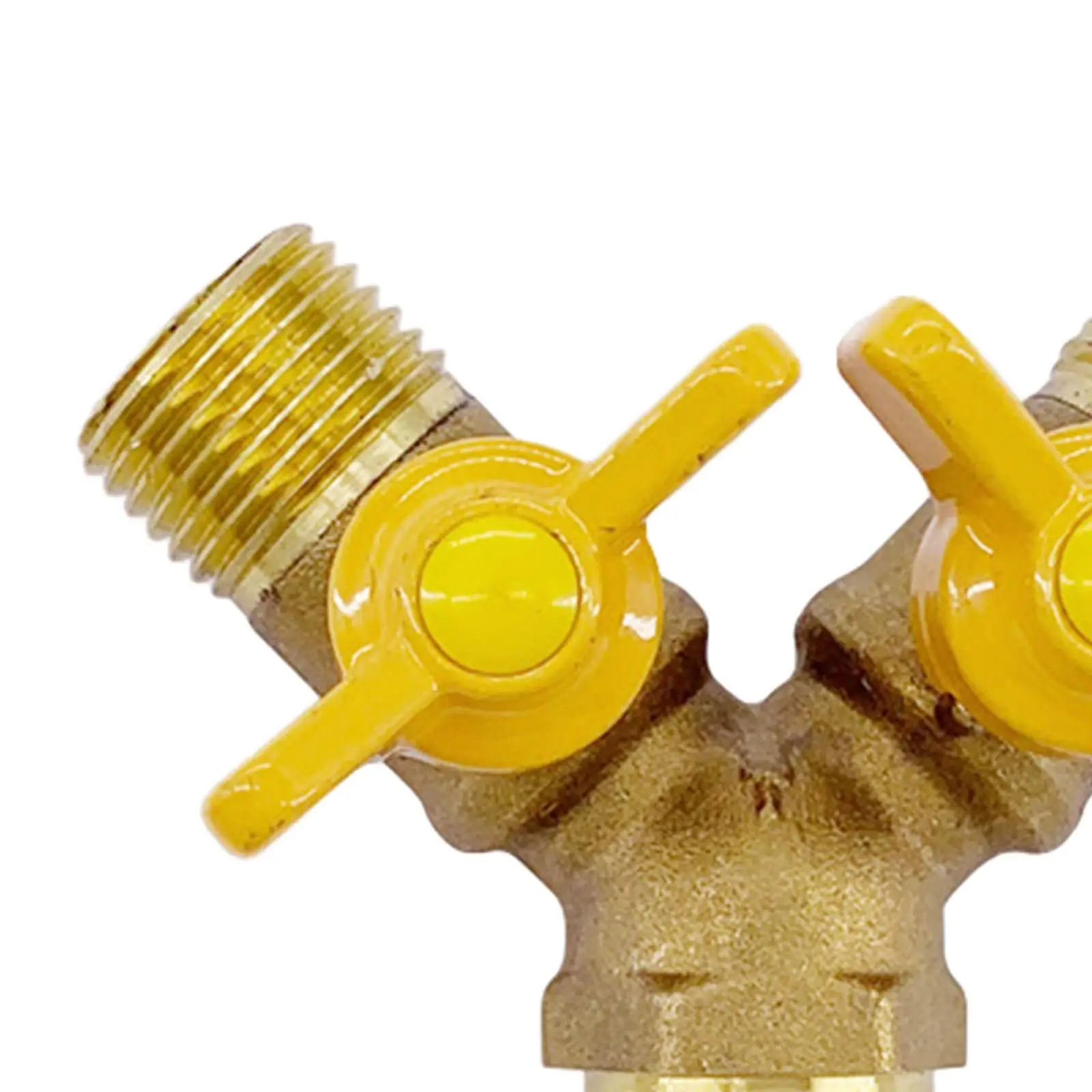 2 Way Gas Hose Tube Connector Spillter Control Adapter Gas Pipe Connector Piece Pipe Fittings 20mm gas pipe connector