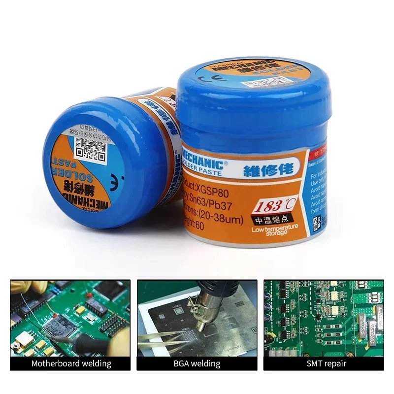 Solder Paste Components and Flux