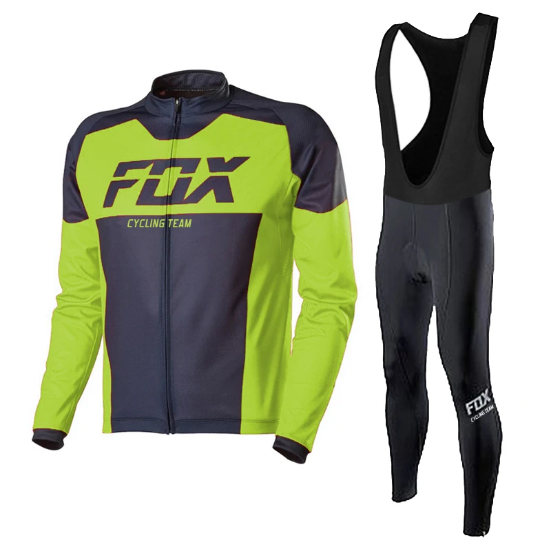 

Fox Cycling Team Roupa De Ciclismo Masculino Men Road Bike Downhill Jersey Breathable Men'S Bicycle Clothing 9D Pad Racing Shirt