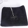 Black Towel Cotton Soft Face Towel Hotel Bathroom Beauty household Strong Water Absorption Washcloth Kitchen Towels 4