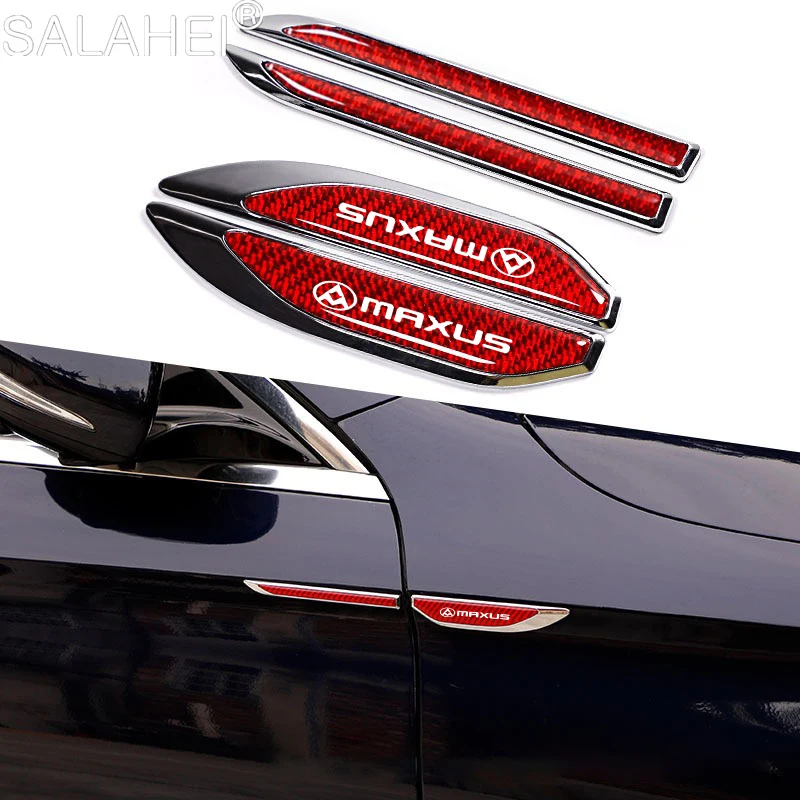 

2Pcs Metal Car Fender Side Wing Emblem Stickers Refit For Maxus T60 D60 D90 D20 G50 G10 G20 T90 V80 Auto Decoration Accessories