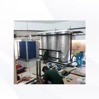 Pompe de chauffage d'eau chaude à source d'air haute température 75C 6