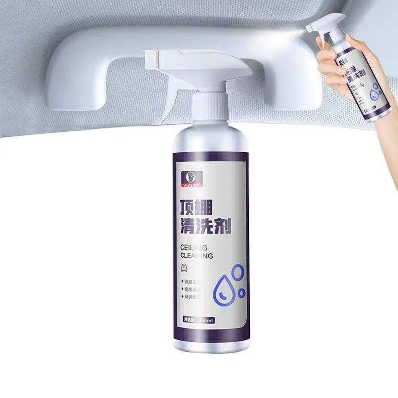 

Car Detailing Cleaner Interior Cleaning Sprayer 500ml Car Carpet Cleaner For Car Cleaning Supplies Stain Remover Odor Eliminator