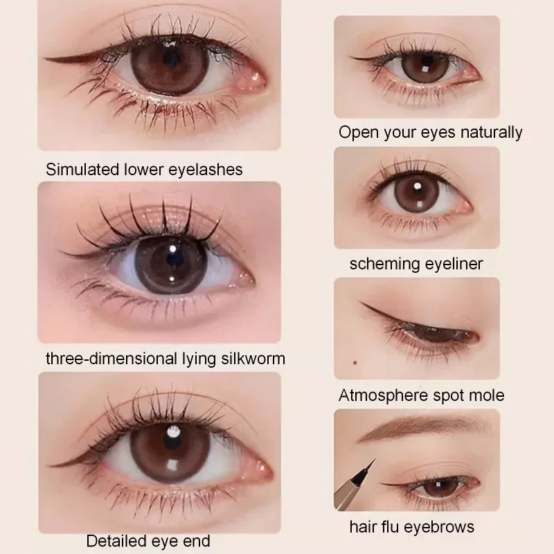 1PC Liquid Eyeliner Eye Makeup Waterproof Sweatproof Long-lasting Quick-drying Non-smudge