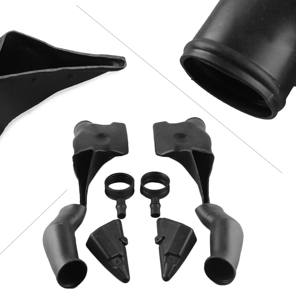 

CBR 600 RR F5 Black Motorcycle Ram Air Intake Tube Duct ABS for Honda CBR600RR 2003 2004