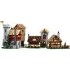 NEW 3304PCS Medieval Town Square  Compatible 10332 Bricks European Architecture Creative Kids Adults Building  PuzzleToys Gifts 4