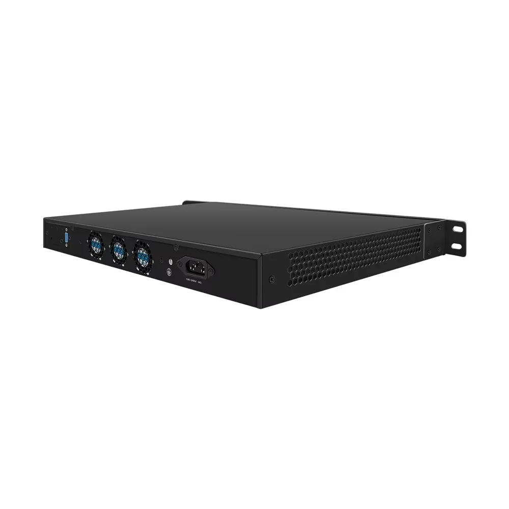 Topton 1U Rack Chassis Mini PC Intel i3 N305 N150 N100 6 x i226-V 2.5GbE LAN Cabinet Firewall Router Gateway DDR5 MSATA SIM Slot 5