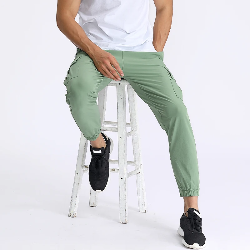 Men Workout Fitness Sports Pants Outdoor Running Men's Plus Size Sports Pants Gym Athletic Fitness Running Pant LP0169