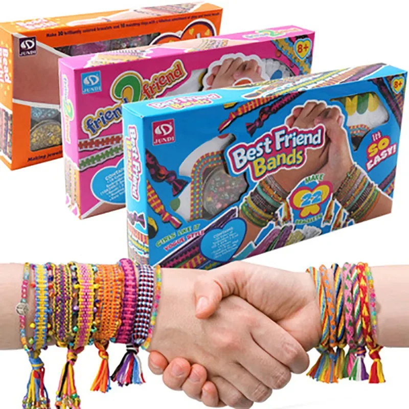 Jewellery making kit Girls DIY bracelet making kit for 5-12 years old kids