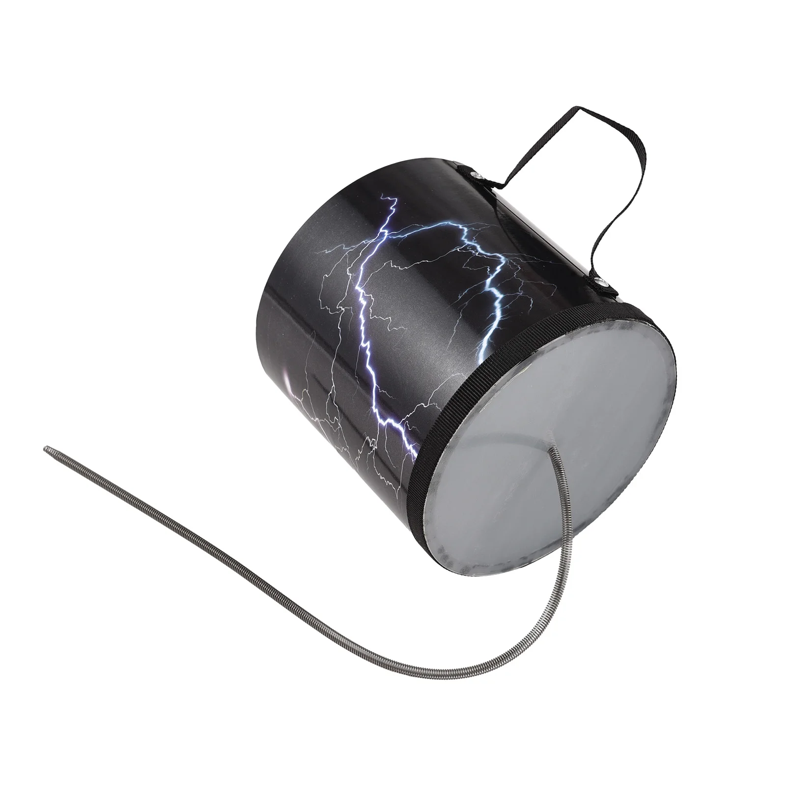 6 Inch Thunder Drum Imitation Thunder Stage Performance Props Sound Effect Instrument Drum Percussion Instrument