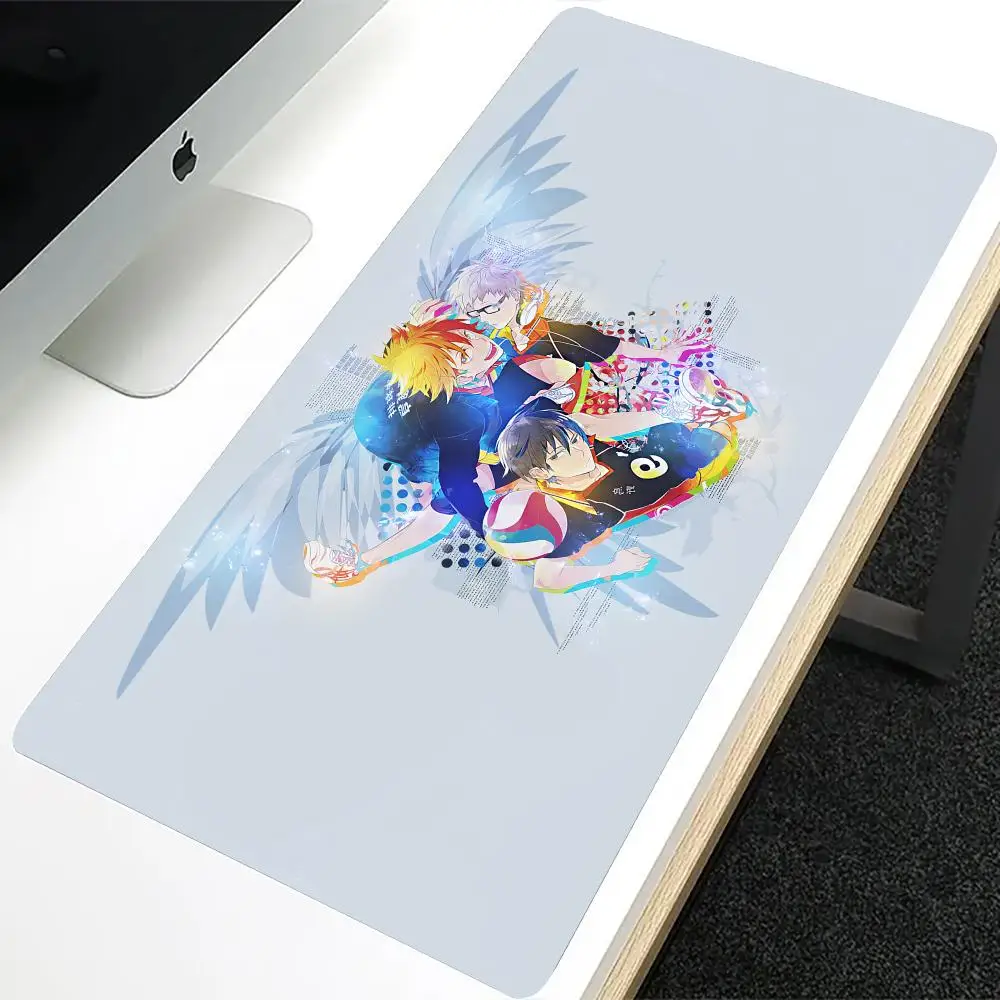 Computer Gamer Mouse Pad 900x400 XXL Mouse Pad H_Haikyu Hinata Shoyo Gamer Office Gadget Rubber Mouse Kawaii Volleyb