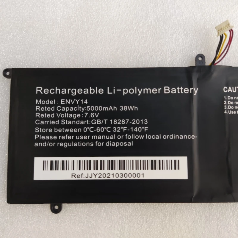 Bateria do Portátil 7.6v 38wh 5000mah para Ipason Smartbook p2 P2x P147jbn51 P147jbn52 Netbook Tablet pc Novo Envy14 - Imagem 2
