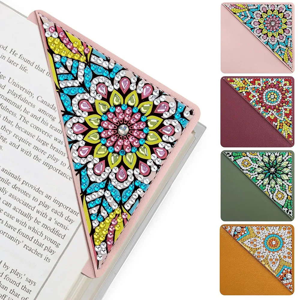 Floral 5D Diamond Painting Bookmarks