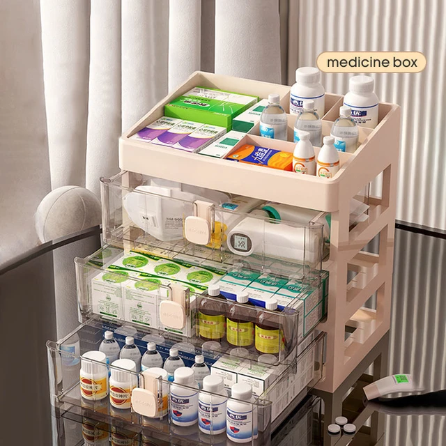 Travel Pill Bottle Organizer,Medicine Organizer and Storage,Home