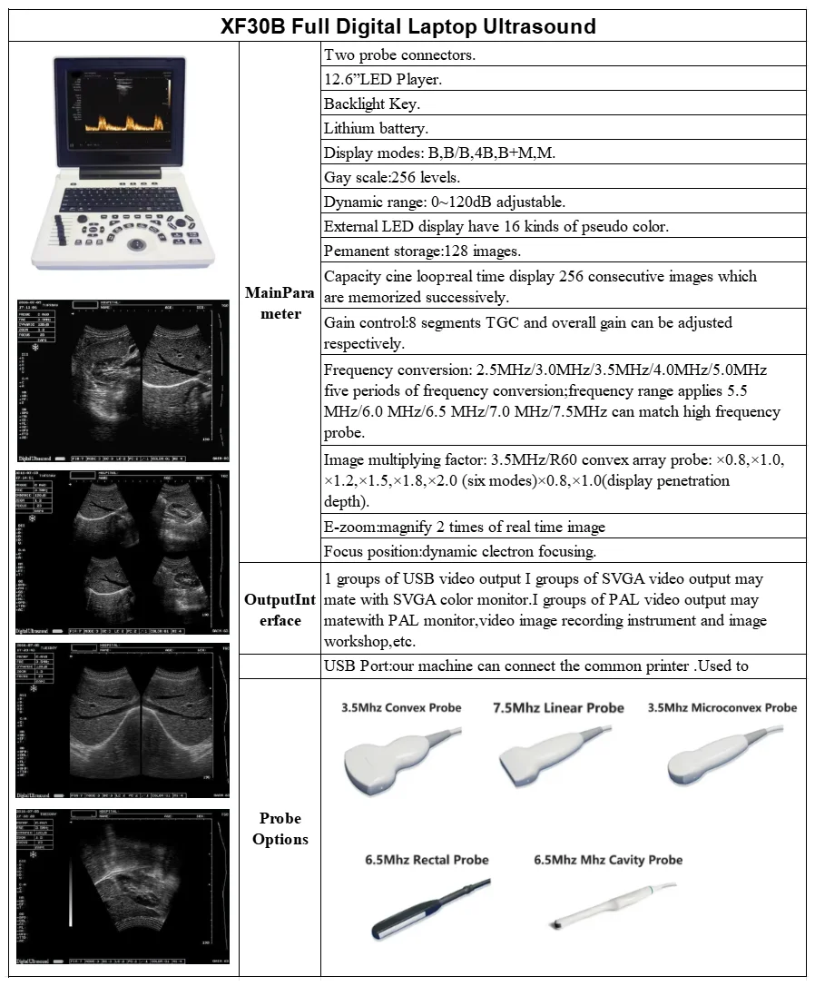 Ultrasound Scanner Veterinary for Pregnancy, Vet Portable B-Ultra Sound Scanner