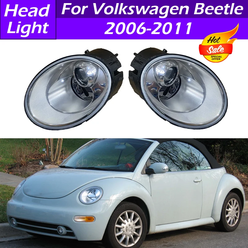 Luz Antiniebla Izquierda Para Volkswagen Beetle 2011-2015 - Halógena, Compatible Con Lado Del Conductor, Homologación E, Envío Rápido